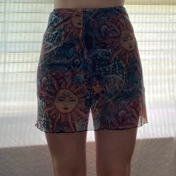 SHEIN Dresses & Skirts - Hippie “Sun” mini skirt!!